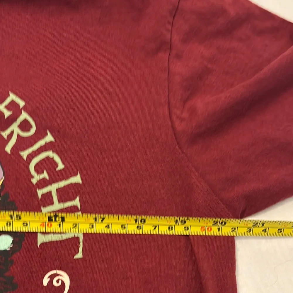 Disney Red Nightmare Before Christmas Tee SZ L short sleeve Halloween casual - Picture 4 of 11